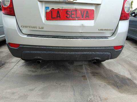 Paragolpes Trasero Chevrolet Captiva Z24SED