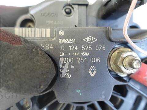 Foto 3ª: Alternador Renault Laguna 1.9 DCI BG1A BG1W) 110CV 81KW [F9Q 674] (2005)
