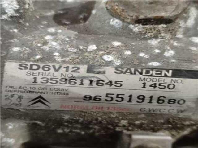 Foto 2ª: Compresor Aire Acondicionado Citroen C3 1.4 HDI [8HZ (DV4TD)]