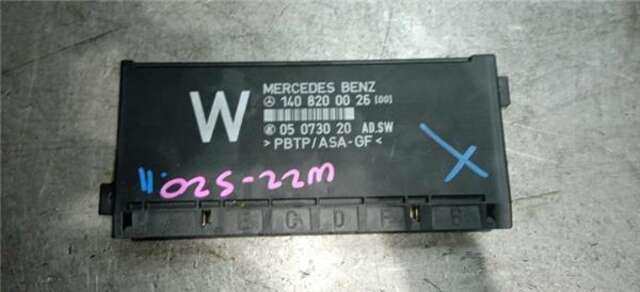 Foto 2ª: Centralita Cierre Centralizado Mercedes Clase S 220 3.2 S 320 (140.032) [3.2 LTR. - 170 KW 24V CAT] [104994]