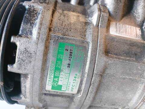 Foto 2ª: Compresor Aire Acondicionado Mercedes Clase C 160 CLK 320 208.465) 218CV (1998)