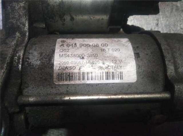 Foto 1ª: Motor de Arranque Mercedes Clase C 160 1.8 CLA 200 CDI (117.301) [1.8 LTR. - 100 KW CDI CAT] [651930]