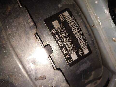 Servofreno Mercedes Clase C 160 C 220 T CDI BLUETEC 205.204) 170CV 125KW FAMILIAR