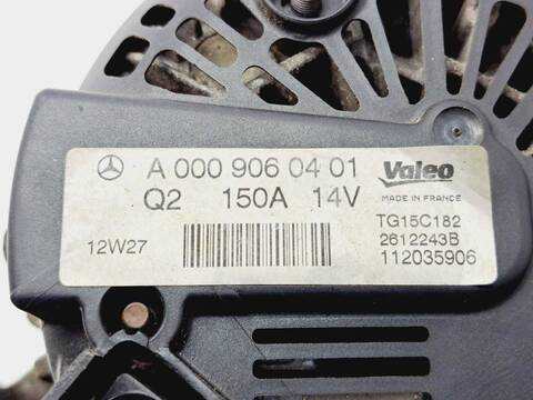 Foto 3ª: Alternador Mercedes Clase C 160 C 180 T CDI BLUEEFFICIENCY 204.200) 120CV 88KW FAMILIAR [OM651913] (2012)