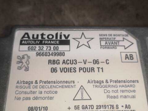 Foto 2ª: Centralita Airbag Peugeot 206 8HZ (2010)