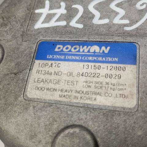 Foto 3ª: Compresor Aire Acondicionado Kia Carnival 2.9 CRDI CAT 144CV 106KW (2004)