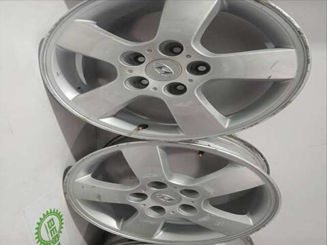 Foto 2ª: Juego LLantas Hyundai Tucson 2.0 CRDI 113CV 83KW [D4EA] (2004)