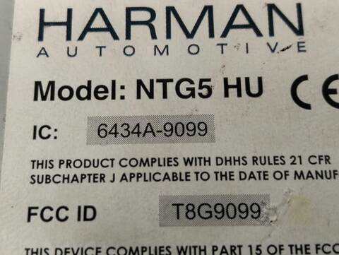 Foto 3ª: Sistema Audio Radio CD Mercedes Clase C 160 651921 FAMILIAR (2015)