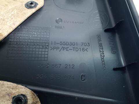 Foto 3ª: Tapizados Cartoneras Volkswagen Golf COMFORTLINE BLUEMOTION AUT. 150CV (2013)