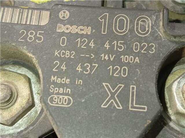 Foto 2ª: Alternador Opel Vectra 2.0 DTI 16V [Y 20 DTH]