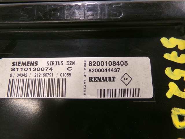 Foto 4ª: Centralita Motor ECU Renault Clio 1.4 G 1998-2001 [K4JA7] (2001)