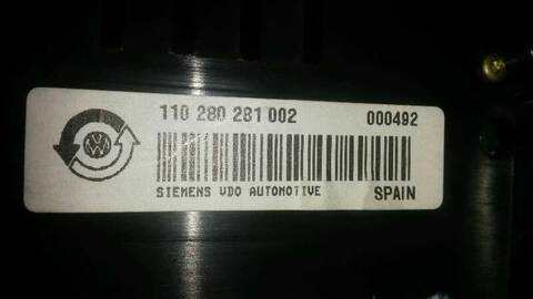 Foto 3ª: Cuadro de Instrumentos Seat Toledo HOT 140CV 103KW [BKD] (2005)