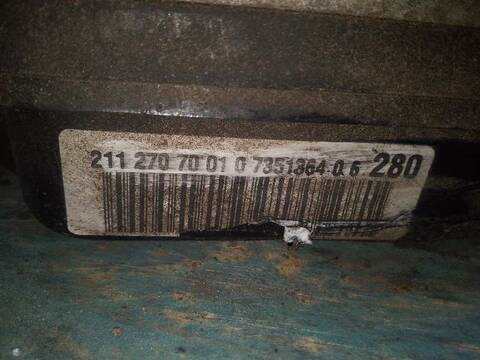 Foto 2ª: Caja Cambios Mercedes Clase E 180 E 500 211.072) BERLINA 388CV 285KW [M273962] (2006)