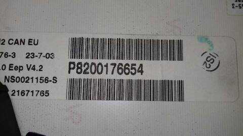 Foto 3ª: Cuadro de Instrumentos Renault Kangoo 1.5 DCI DIESEL 82CV 60KW [K9KB7] (2003)