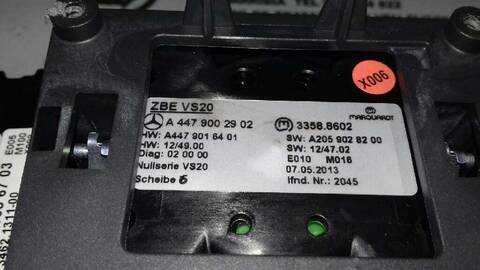 Foto 3ª: Mando Multifuncion Mercedes Clase V 200 136CV 100KW (2014)