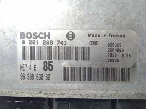 Foto 2ª: Centralita Motor ECU Peugeot 406 3.0 V6 24V CAT COUPE 190CV 140KW (1998)