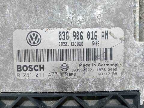 Foto 3ª: Centralita Motor ECU Volkswagen Golf HIGHLINE 2 TDI 140CV (2003)