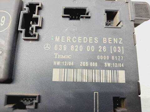 Foto 2ª: Centralita Motor ECU Mercedes Vito 111 CDI COMPACTO 639.601) 109CV 80KW CAJA CERRADA [646982] (2005)