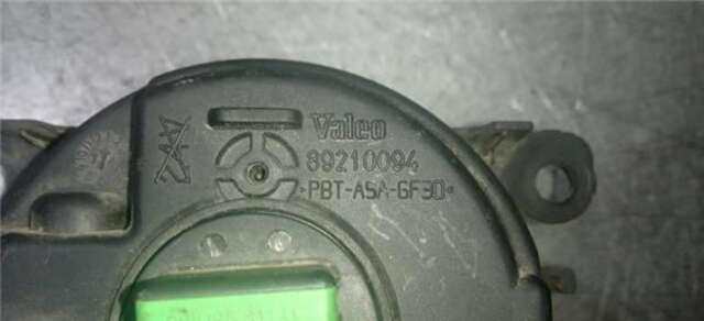 Faro Antiniebla Delantero Derecho Citroen C4 1.6 HDI