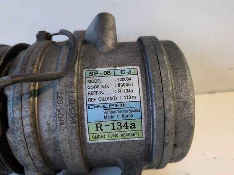 Foto 3ª: Compresor Aire Acondicionado Chevrolet Matiz A08S3-G (2007)