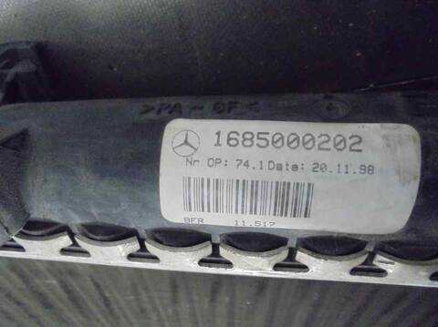 Foto 3ª: Radiador Motor Mercedes Clase A 140 160 168.033) 102CV 75KW [M166960] (1999)