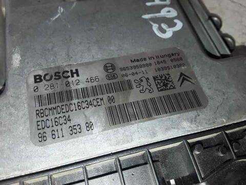 Foto 2ª: Centralita Motor ECU Citroen Xsara PICASSO