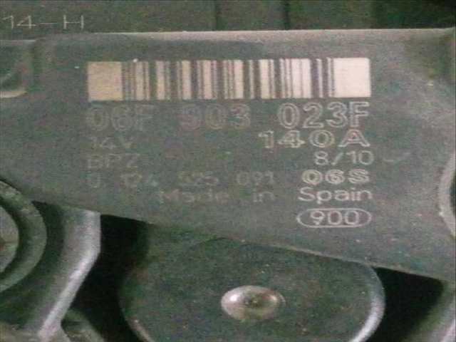 Foto 2ª: Alternador Volkswagen Golf 1.6 TDI 90CV (2008)
