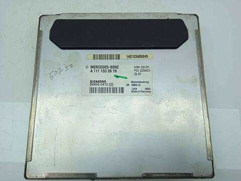 Foto 2ª: Centralita Motor ECU Mercedes Clase E 180 2.0 COMPRESOR CAT BERLINA 163CV 120KW [M111957] (2001)