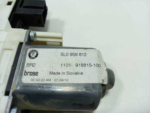 Foto 2ª: Elevalunas Eléctrico Trasero Derecho Skoda Yeti CBZB (2010)