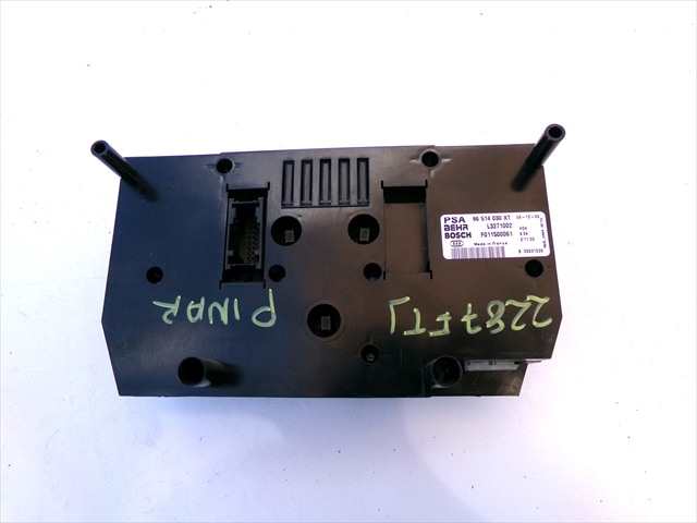 Foto 2ª: Mando Calefacción A. A. Citroen Xsara 1.6 HDI 1999-2010 [9HZ] (2007)
