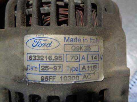 Foto 2ª: Alternador Ford Escort BERLINA 70CV 51KW [RVA] (1997)
