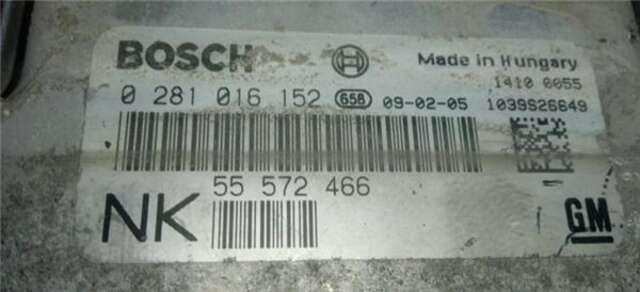 Centralita Motor ECU Saab 9-3 1.9 TID LINEAR (I/D) [1.9 LTR. - 110 KW TID CAT] BERLINA (2003-_)