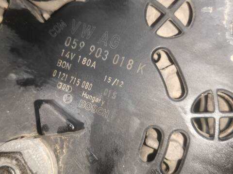 Foto 3ª: Alternador Audi Q7 CRCA (2011)