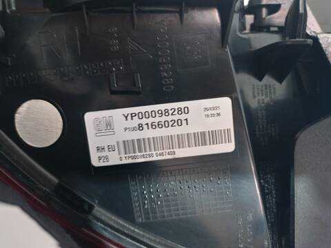 Foto 2ª: Piloto Trasero Derecho Opel Grandland OPEL 2020 131CV 96KW (2021)