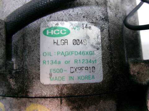 Foto 3ª: Compresor Aire Acondicionado Kia Sportage D4FD (2013)