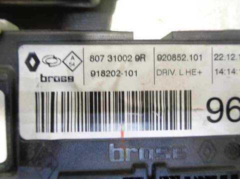 Foto 3ª: Elevalunas Eléctrico Delantero Izquierdo Renault Latitude INITIALE 241CV 177KW [V9X891] (2011)