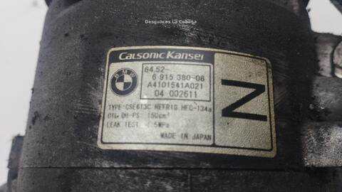 Foto 2ª: Compresor Aire Acondicionado Bmw Serie 1 114 120 I [N46 B20 B] (2003)