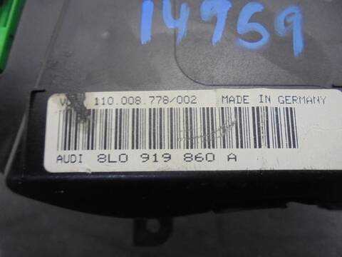 Foto 4ª: Cuadro de Instrumentos Audi A3 1.8 AMBIENTE 125CV 92KW [AGN] (1997)