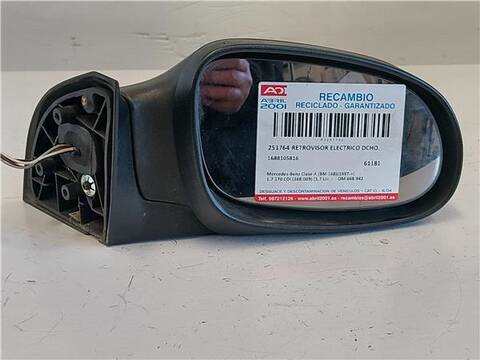 Foto 1ª: Retrovisor Derecho Mercedes Clase A 140 1.7 170 CDI 168.009) 95CV 70KW [OM 668.942] (2012)