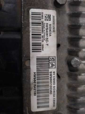 Foto 2ª: Centralita Motor ECU Citroen Jumpy 1.6 D XA9HUC [D-9HU] (2009)