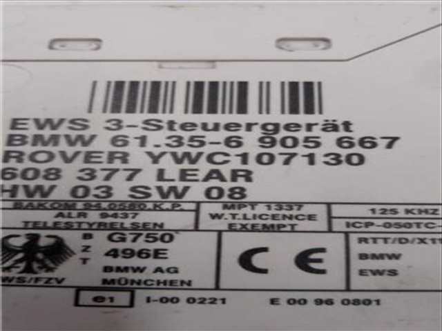 Foto 3ª: Centralita Motor ECU Bmw X5 4.4 G I V8 320CV 235KW SUV E53 AUT. N62B44