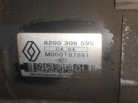 Motor de Arranque Renault Scenic K9K728 JM)