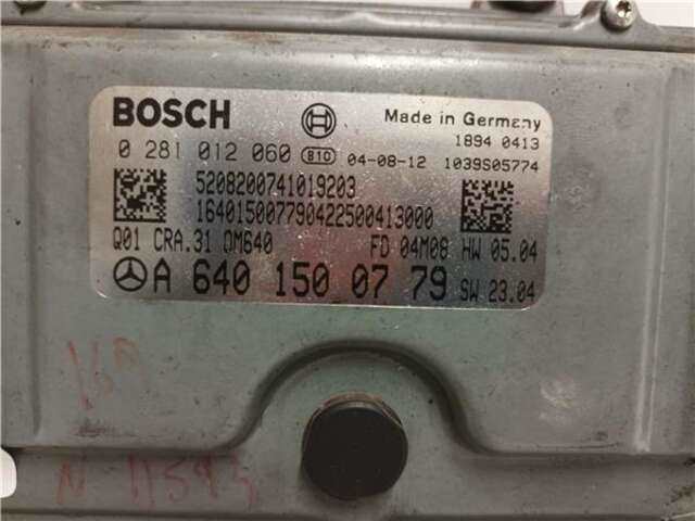 Foto 2ª: Centralita Motor ECU Mercedes Clase A 180 2.0 CDI 109CV