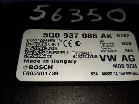 Foto 2ª: Centralita Motor ECU Volkswagen Touran 2.0 TDI 150CV 110KW [DFEA] (2015)