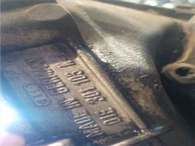 Foto 3ª: Caja Cambios Audi A6 2.5 TDI [2.5 LTR. - 110 KW V6 24V TDI]