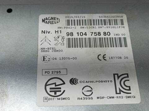 Foto 2ª: Centralita Motor ECU Citroen C4 LIVE 92CV 68KW [9H06] (2015)