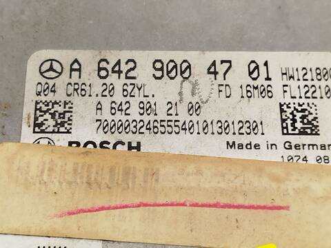 Foto 4ª: Centralita Motor ECU Mercedes Clase GLE 350 3.0 D 258CV 190KW AUT. 4MATIC 292.324 COUPE C292) [642826] (2016)