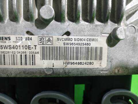 Foto 3ª: Centralita Motor ECU Citroen C3 1.4 HDI SX 68CV 50KW [8HXDV4TD] (2005)