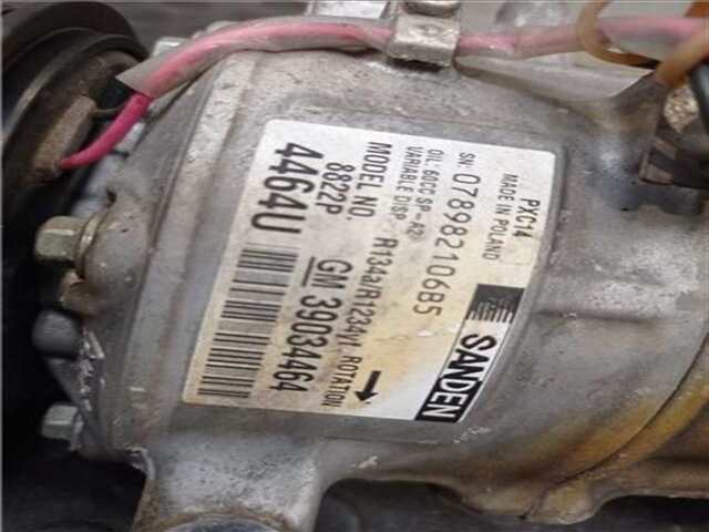 Foto 2ª: Compresor Aire Acondicionado Opel Astra 1.6 EXCELLENCE [1.6 LTR. - 81 KW CDTI DPF] [B16DTE OPT. LWQ]
