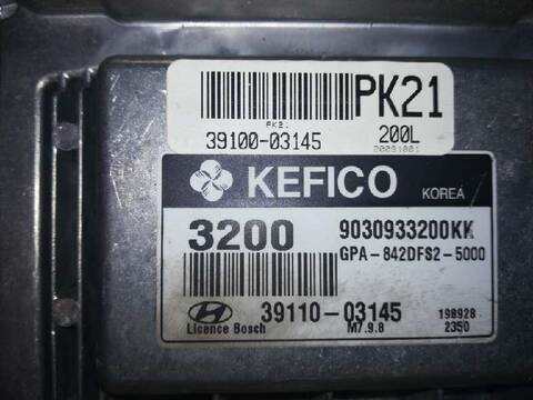 Foto 2ª: Centralita Motor ECU Hyundai i10 STYLE 78CV 57KW [G4LA] (2010)